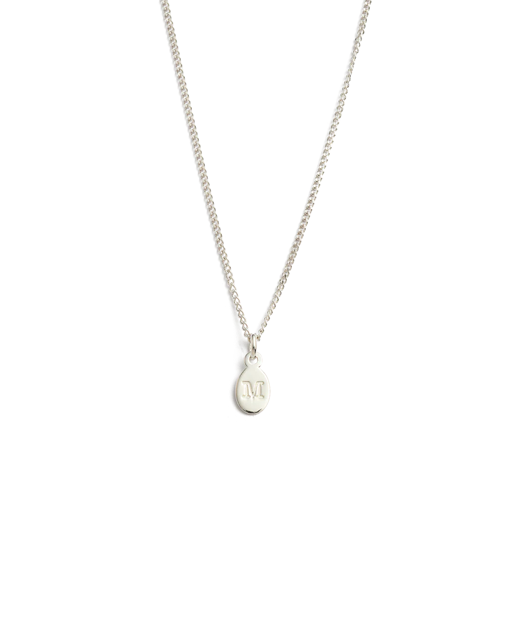 INITIAL NECKLACE A-Z (STERLING SILVER) - Image 18