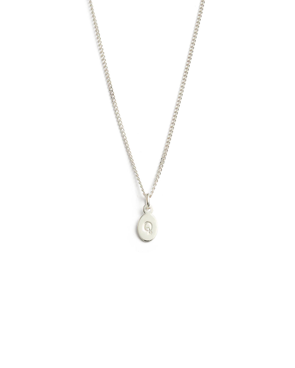 INITIAL NECKLACE A-Z (STERLING SILVER) - Image 22