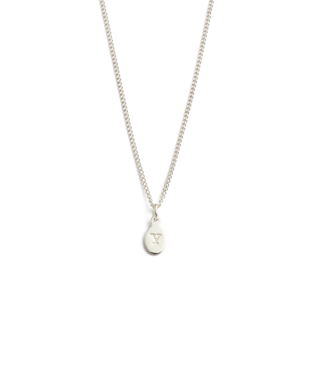 INITIAL NECKLACE A-Z (STERLING SILVER) - Image 30