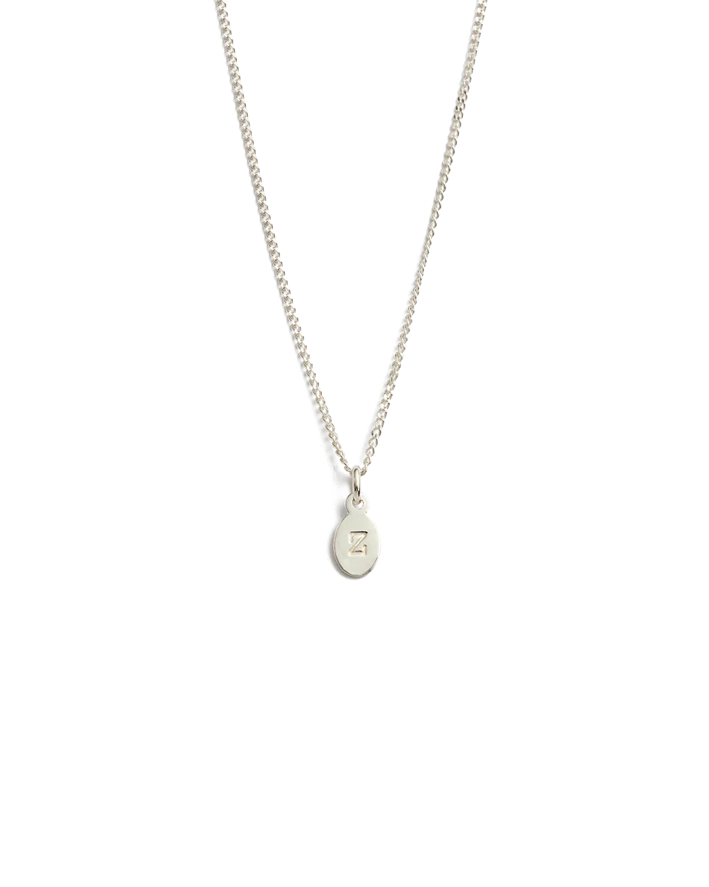 INITIAL NECKLACE A-Z (STERLING SILVER) - Image 31