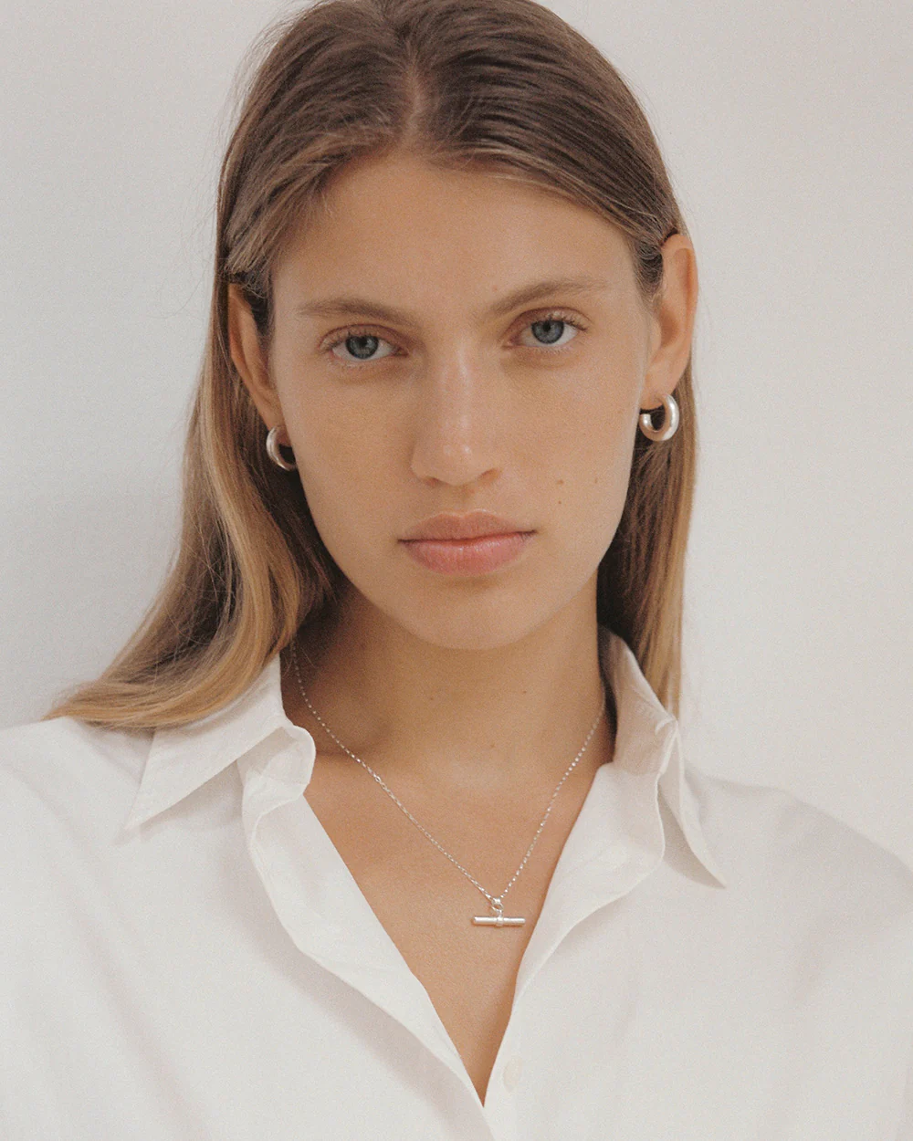 JARDIN HOOPS MEDIUM (STERLING SILVER) - Image 3