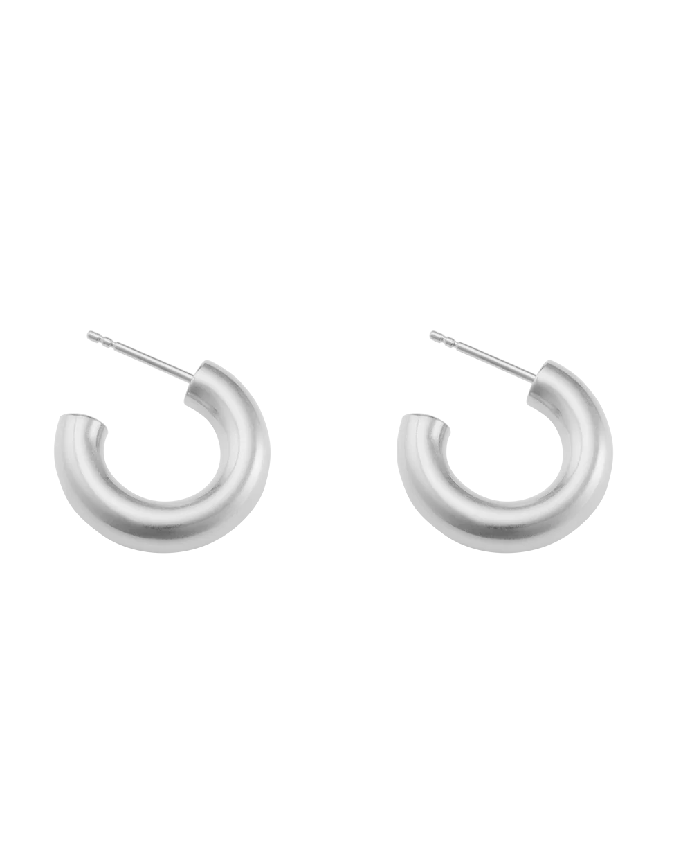 JARDIN HOOPS MEDIUM (STERLING SILVER) - Image 5