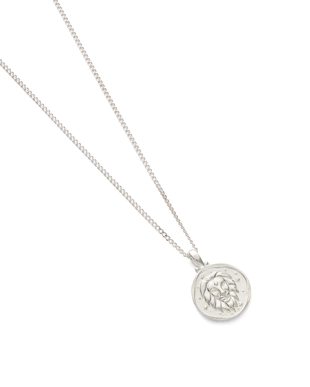 LEO ZODIAC NECKLACE (STERLING SILVER) - Image 4