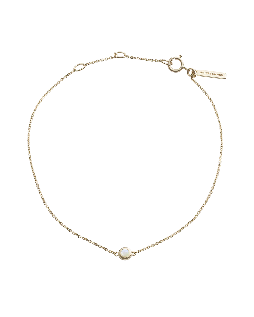 PETITE BIRTHSTONE BRACELET (9K GOLD) - Image 11