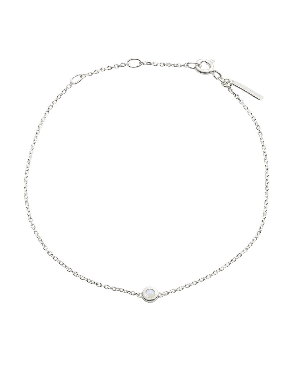 PETITE BIRTHSTONE BRACELET (STERLING SILVER) - Image 11