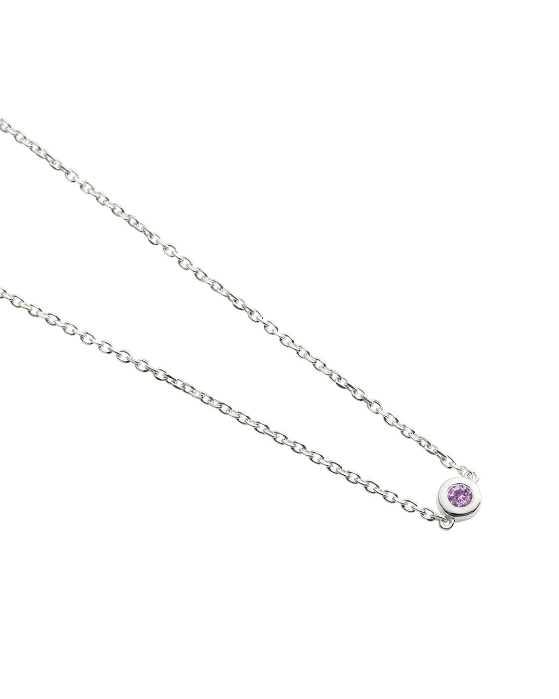 PETITE BIRTHSTONE BRACELET (STERLING SILVER) - Image 4