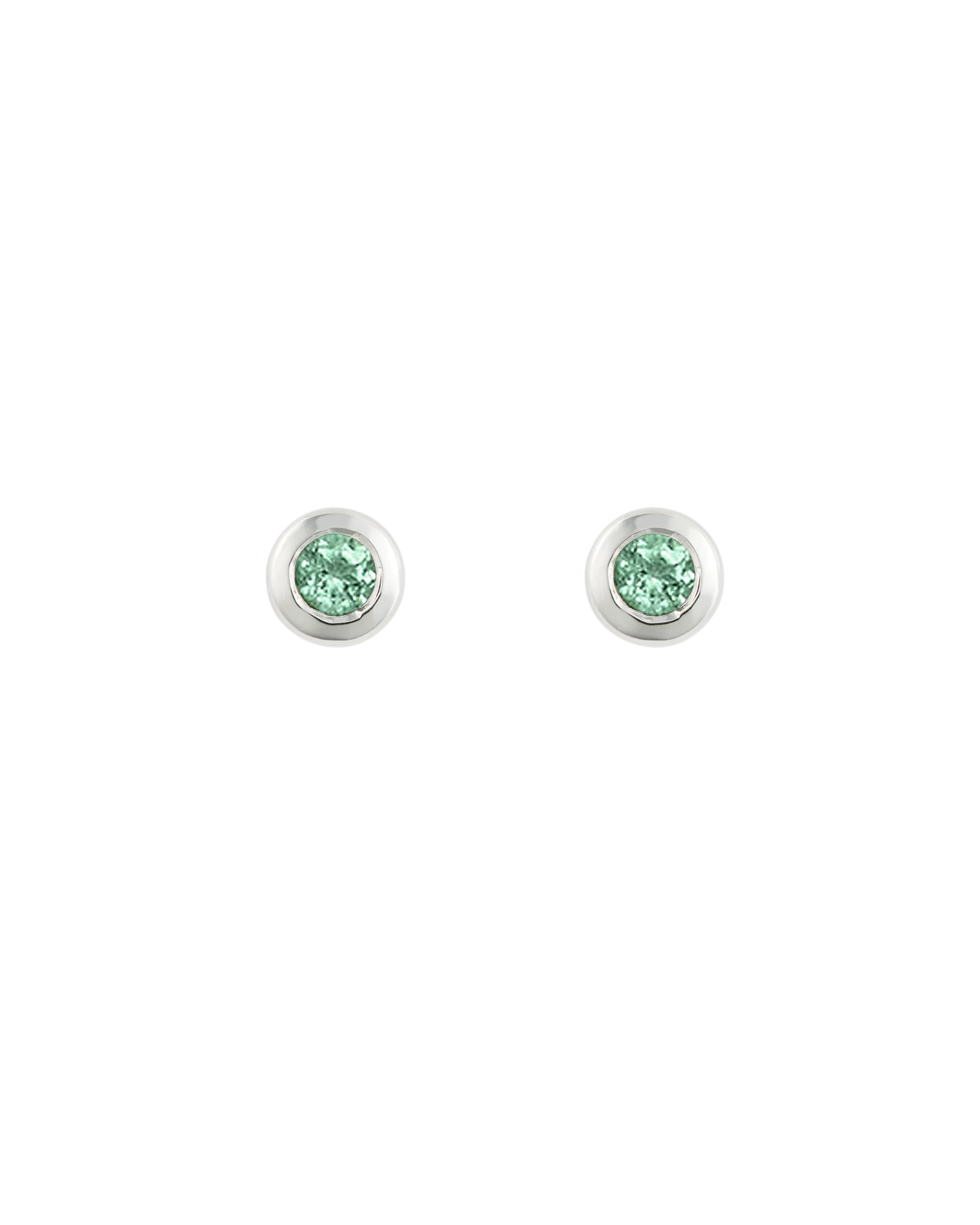 PETITE BIRTHSTONE STUDS (STERLING SILVER) - Image 11