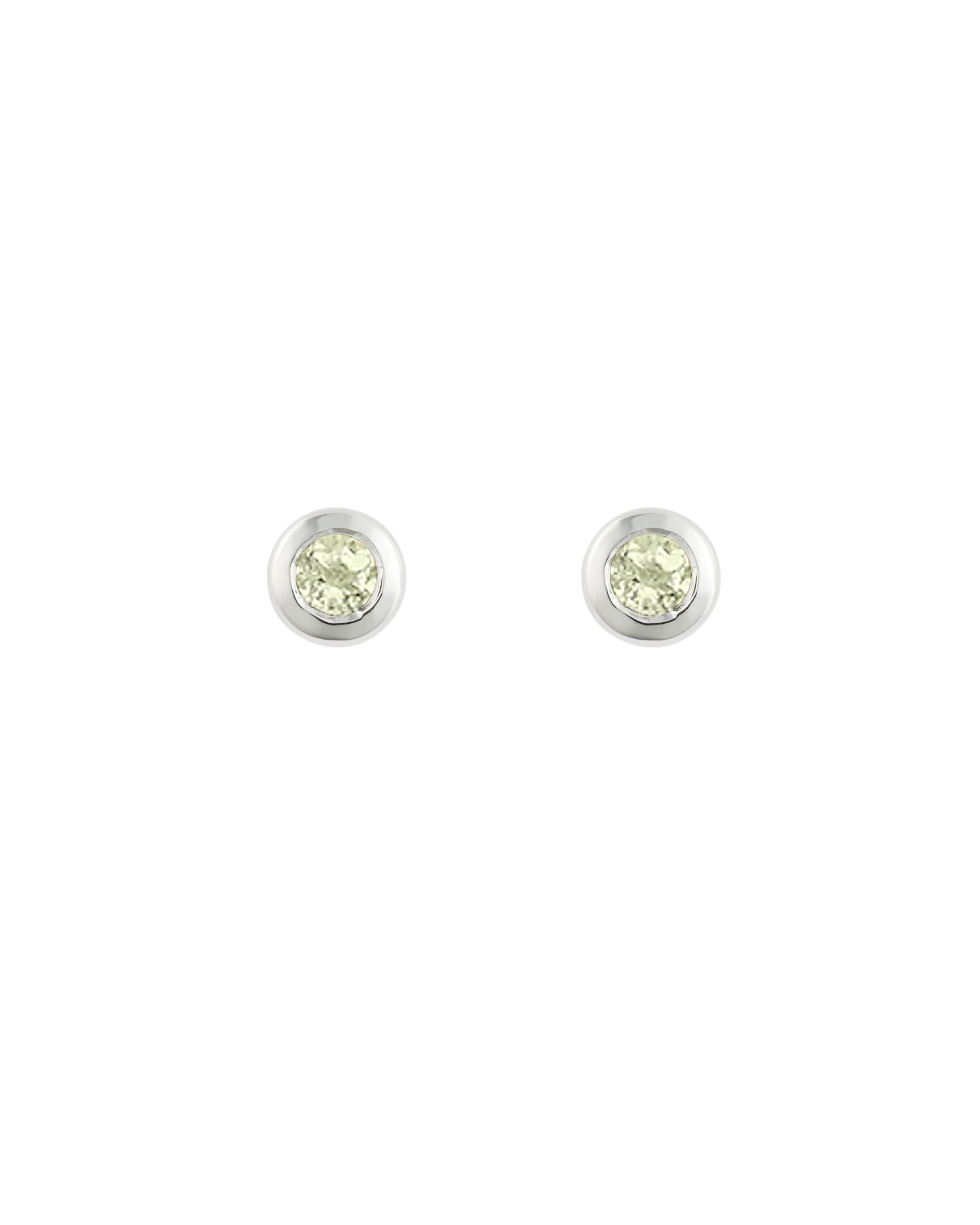 PETITE BIRTHSTONE STUDS (STERLING SILVER) - Image 14