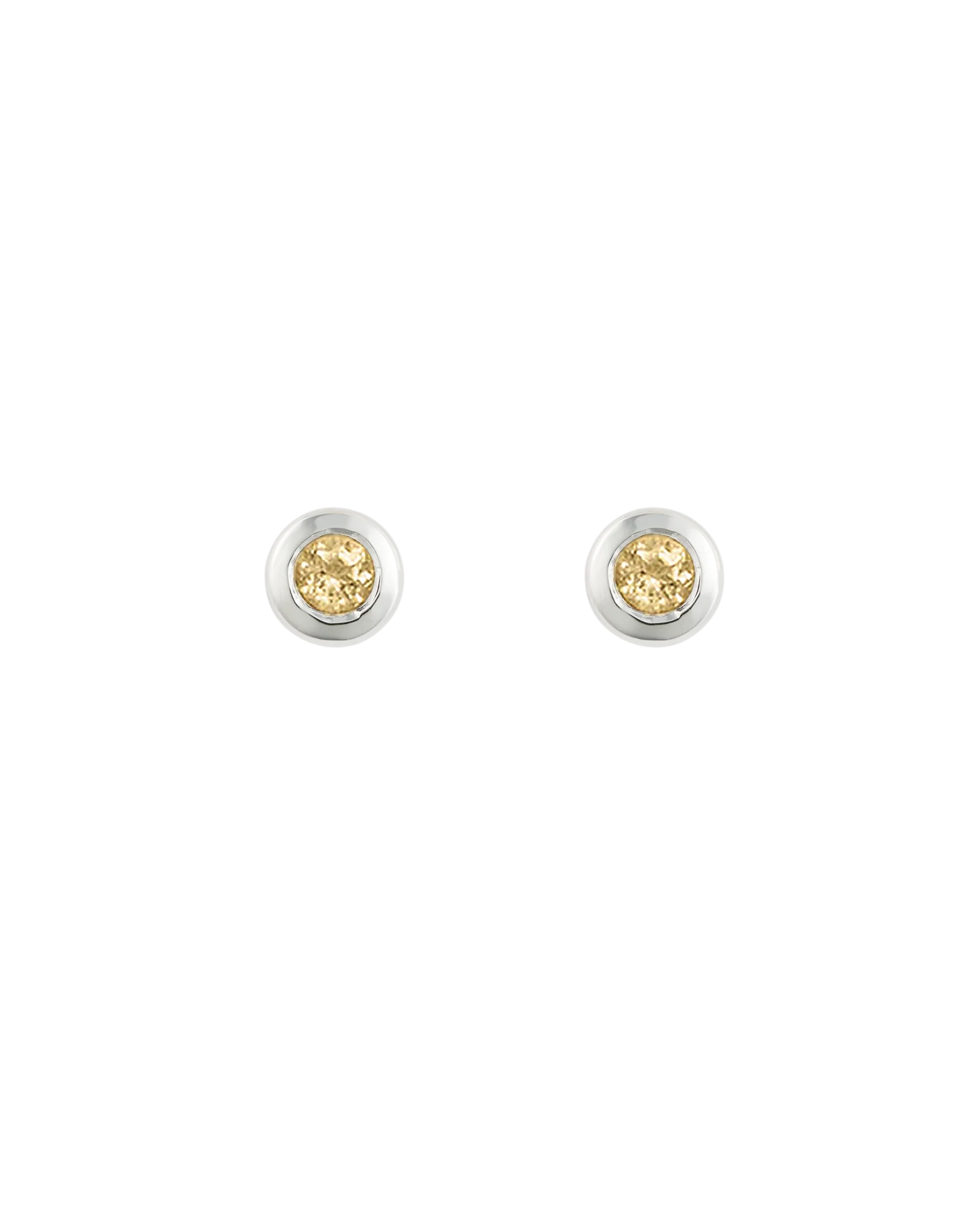 PETITE BIRTHSTONE STUDS (STERLING SILVER) - Image 16