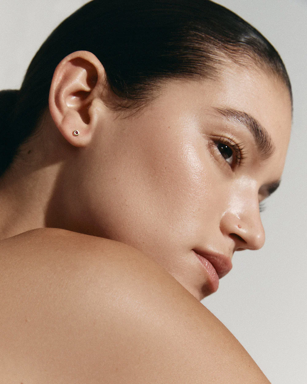 PETITE BIRTHSTONE STUDS (STERLING SILVER) - Image 3