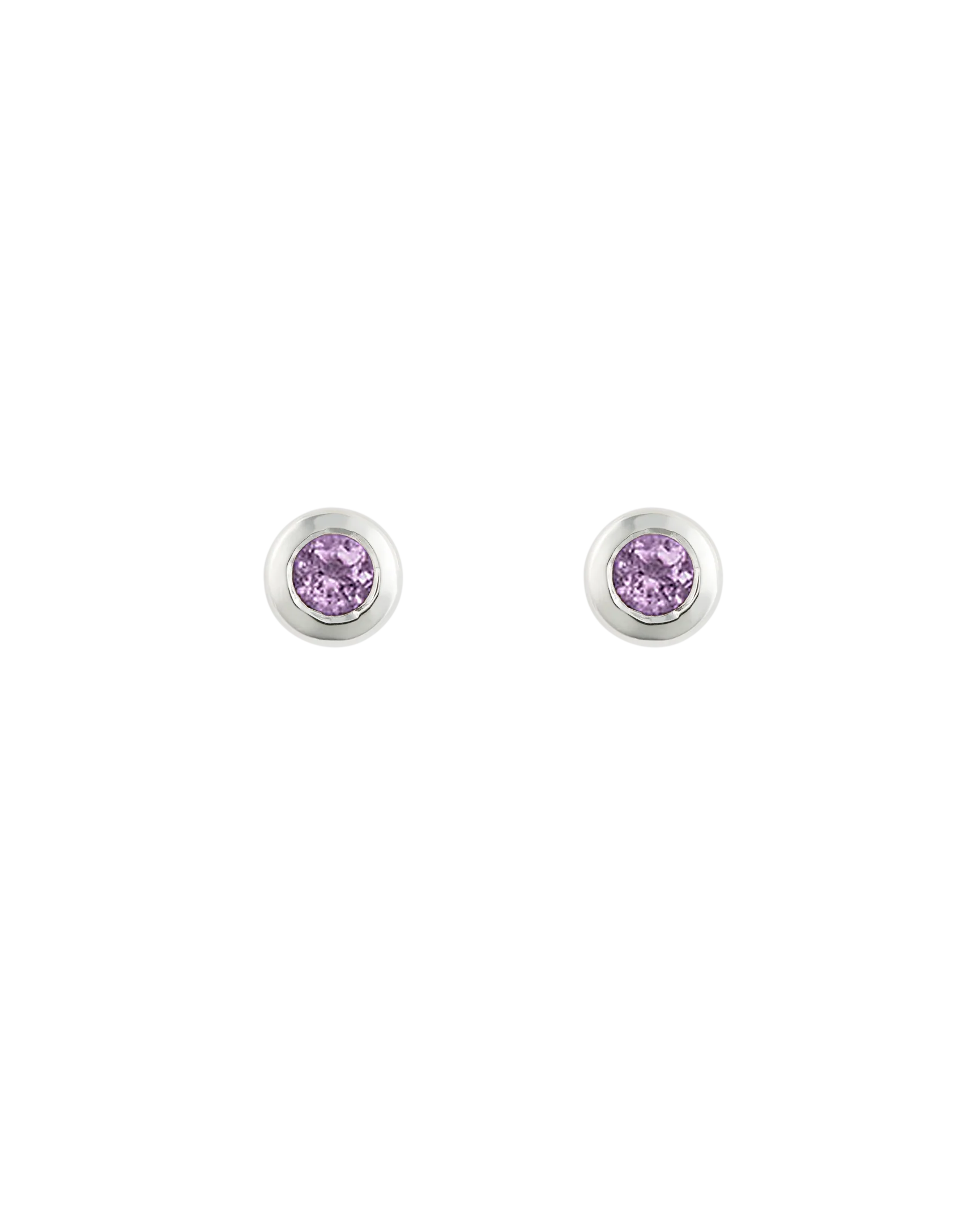 PETITE BIRTHSTONE STUDS (STERLING SILVER) - Image 9
