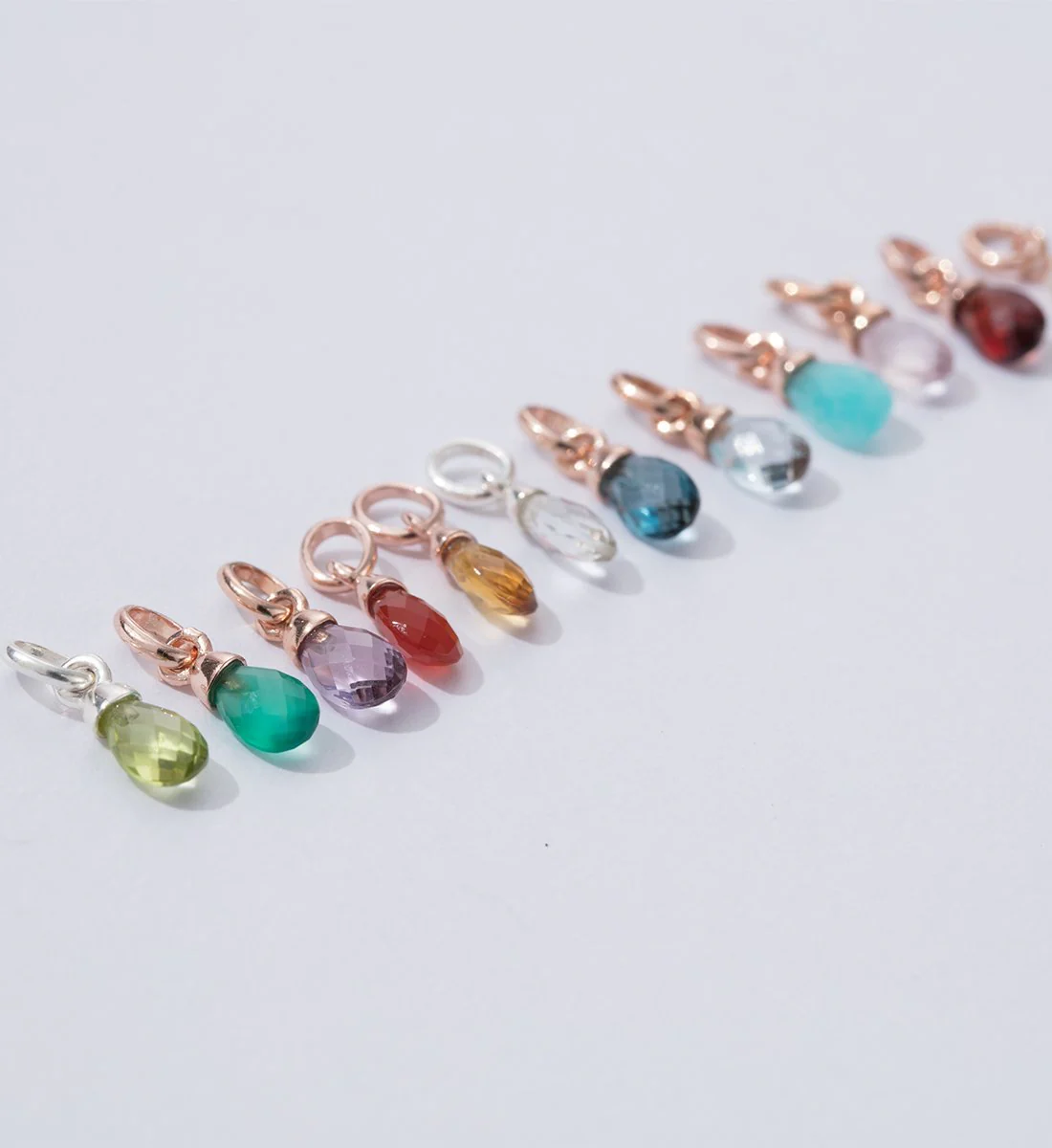 ROSE QUARTZ GEMSTONE (18K GOLD VERMEIL) - Image 5