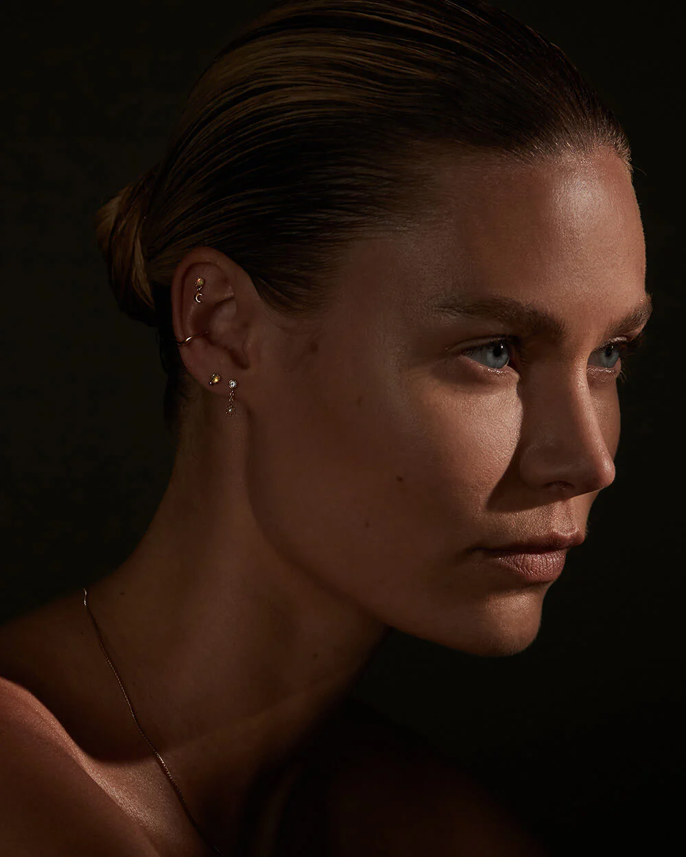 THREE DOT STUDS (GOLD) - Image 8