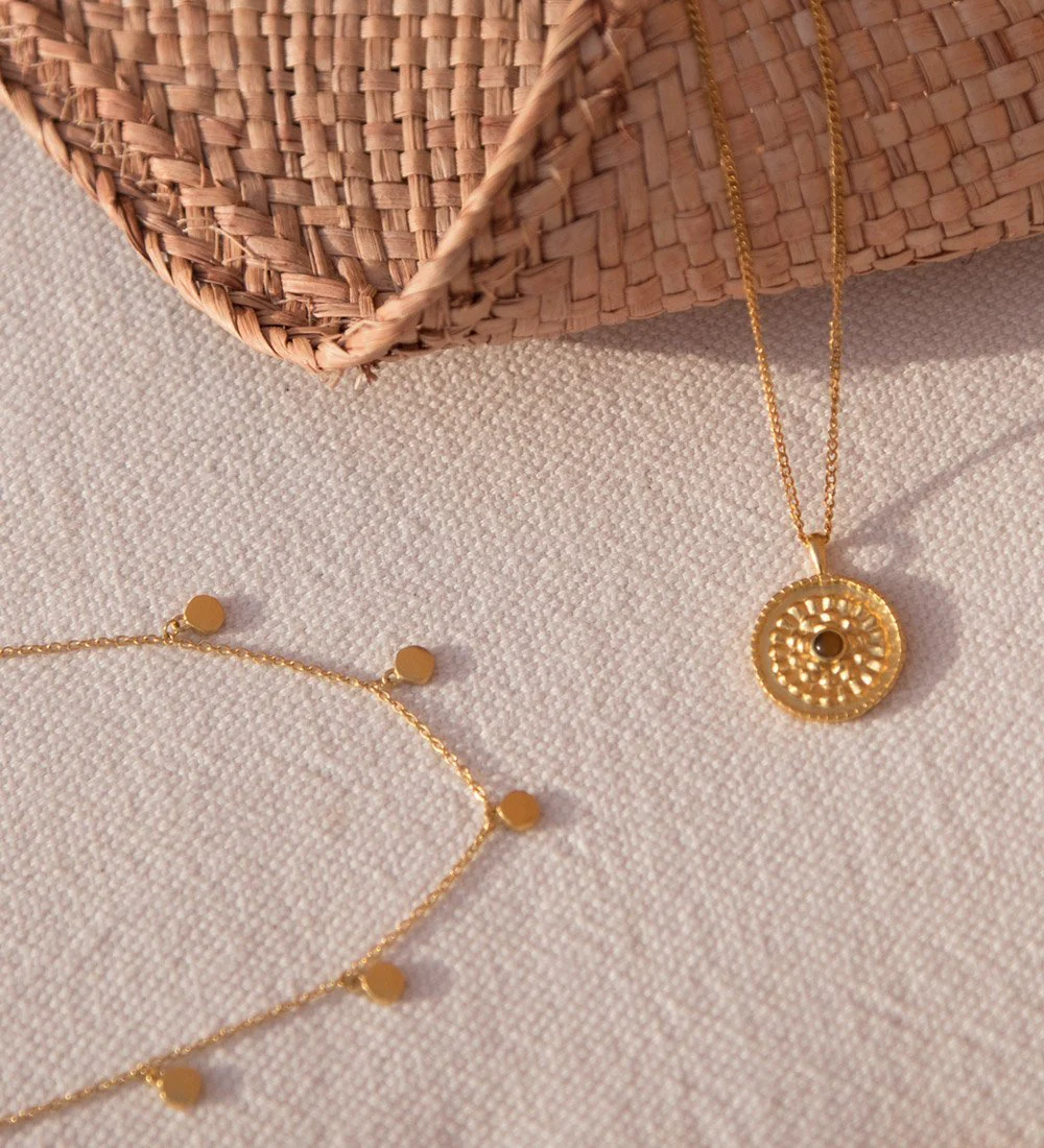 TRAVEL STORIES NECKLACE (18K GOLD PLATED) - Image 4