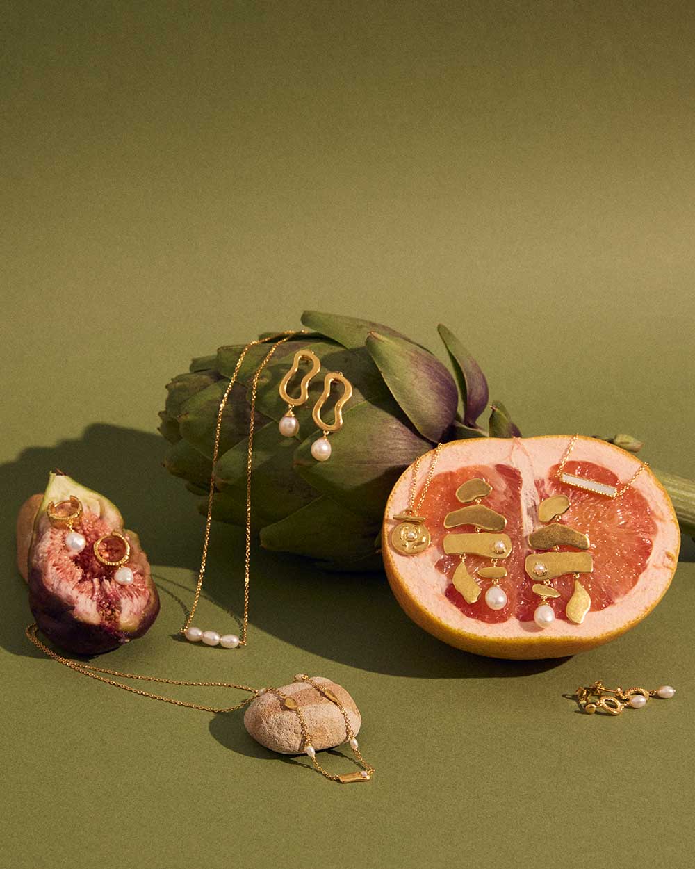 VACANZA EARRINGS (18K GOLD PLATED) - Image 4