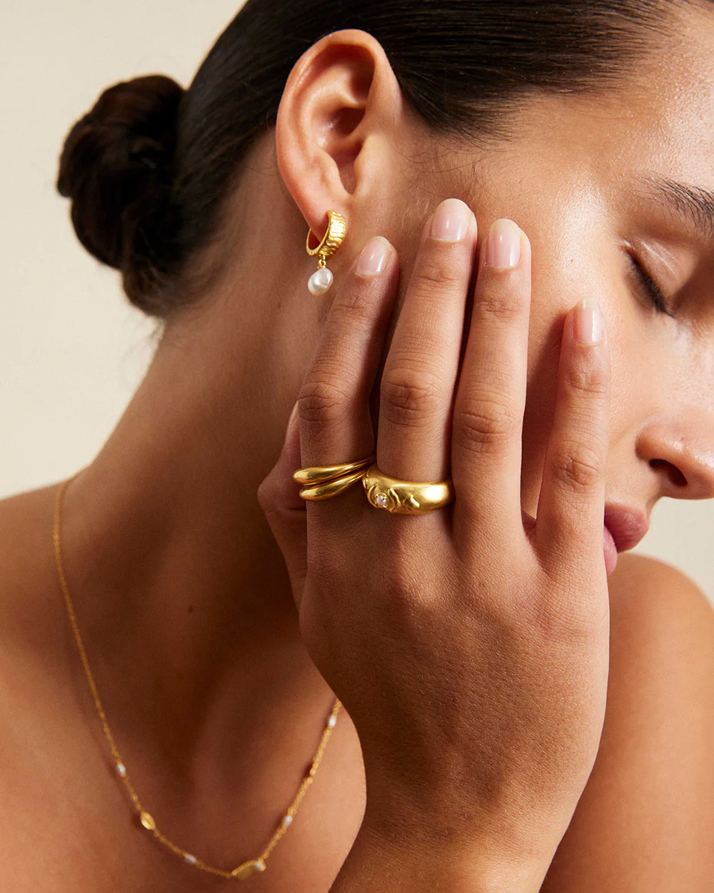 VACANZA RING (18K GOLD PLATED) - Image 3